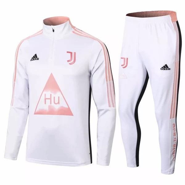 Tuta Calcio Juventus 20/21 Bianco Rosa